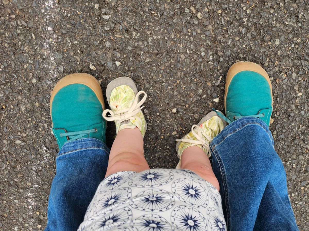 wildling shoes- parent with toddler