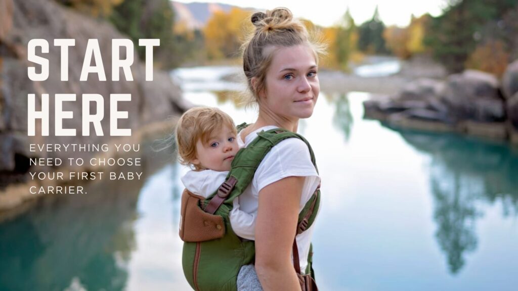 Everything you need to choose your first baby carrier banner