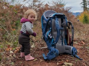 Kelty structured hiking baby carrier