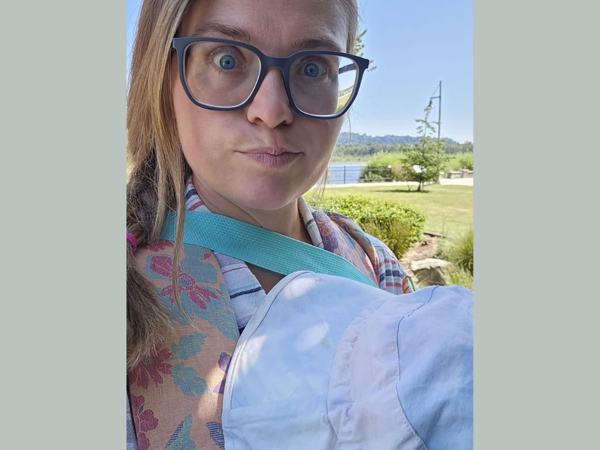 Babywearing in the heat