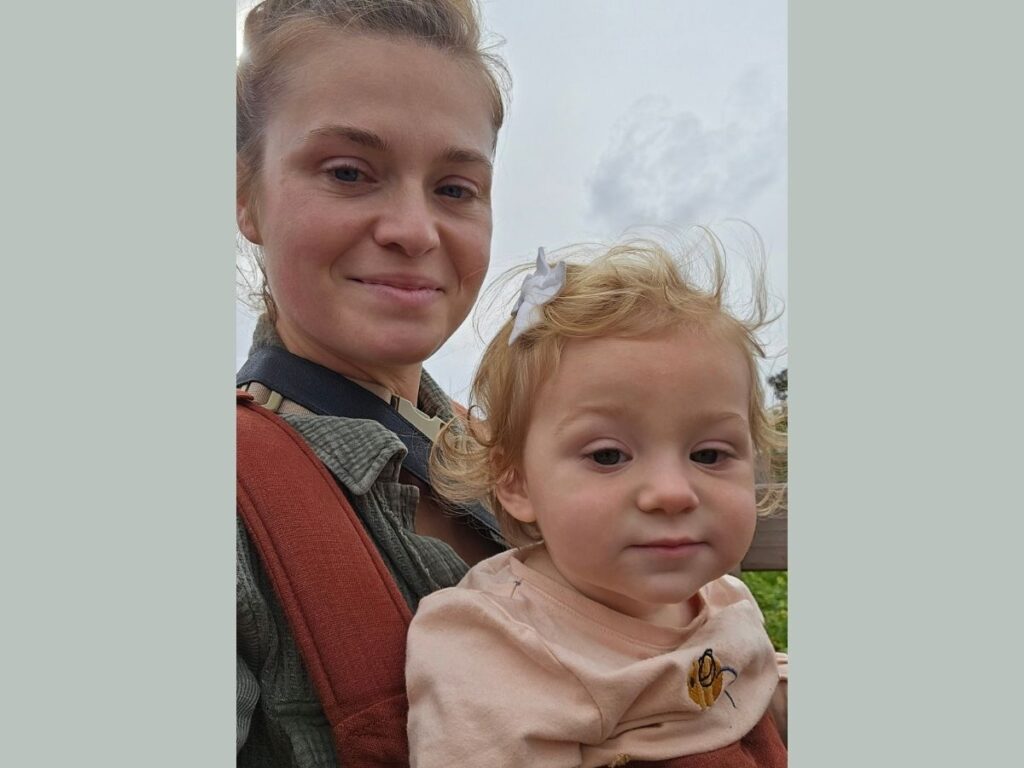 Happy baby-forward facing