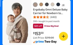 Prime day deals ergo deluxe