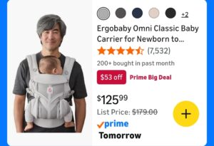 Prime day deals ergo classic