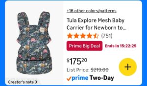 prime day deals tula explore mesh