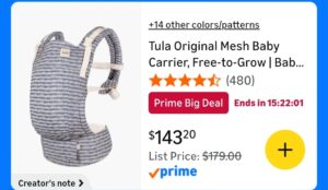 prime day deals tula original