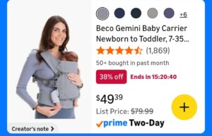 prime day deals beco gemini
